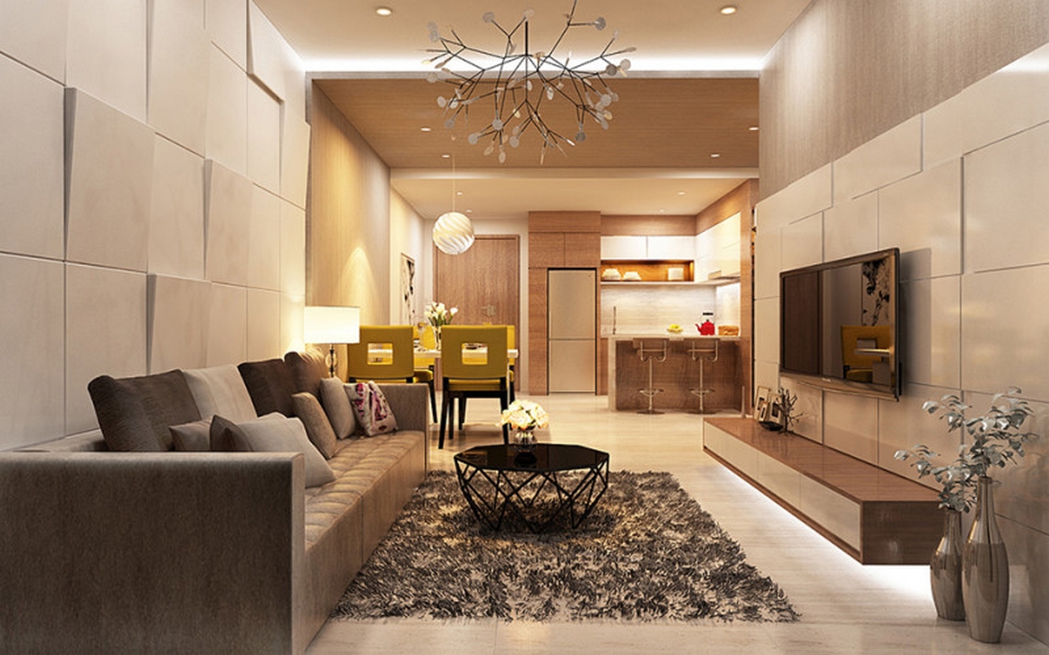 Nhà mẫu dự án căn hộ chung cư Luxcity Quận 7 Đường Huỳnh Tấn Phát chủ đầu tư Đất Xanh