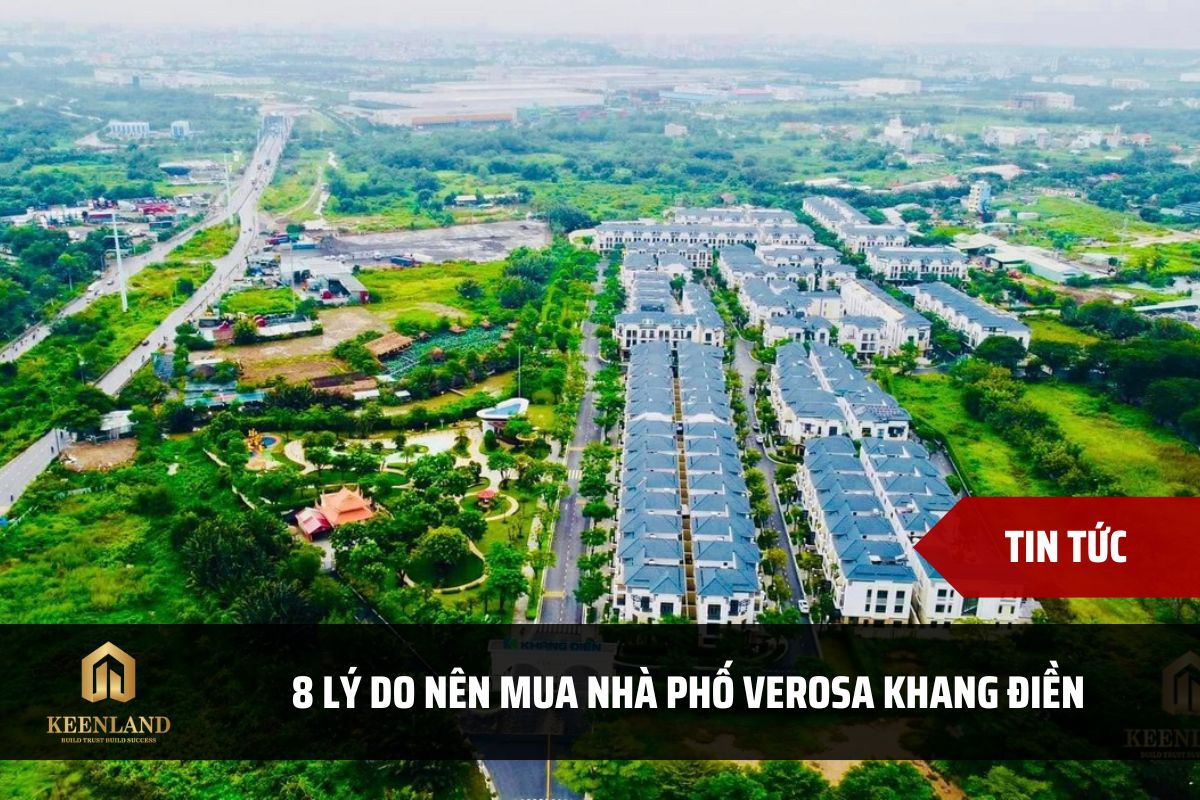 8 lý do nên mua nhà phố Verosa Park Khang Điền Quận 9