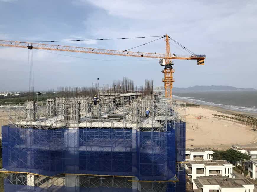 Tiến độ xây dựng dự án căn hộ Condotel Aria Vũng Tàu - Sàn giao dịch bất động sản Keenland