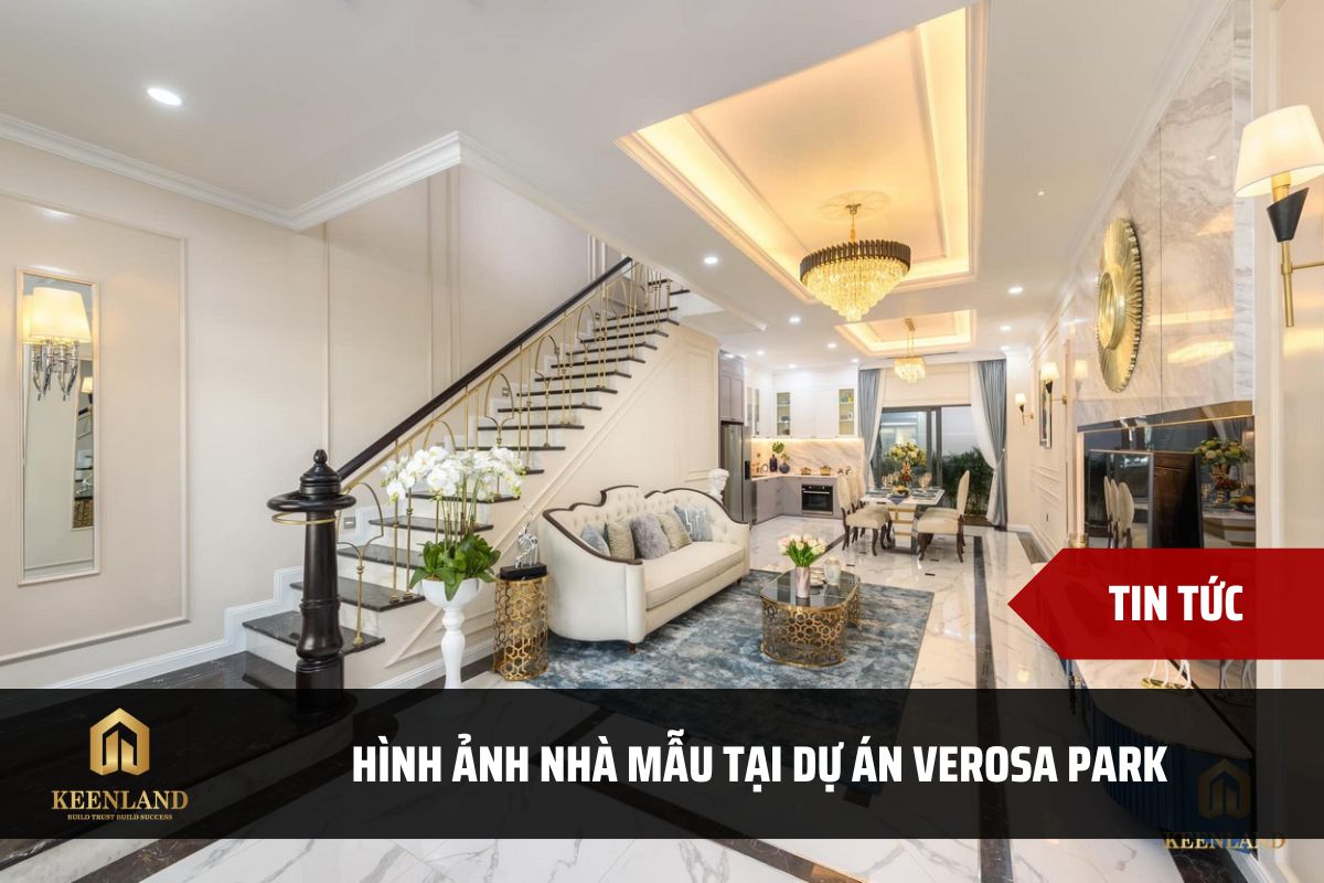 Hình ảnh nhà mẫu dự án nhà phố Verosa Park Khang Điền quận 9