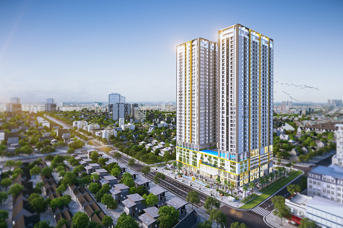 Phối cảnh căn hộ dự án Phú Đông Premier