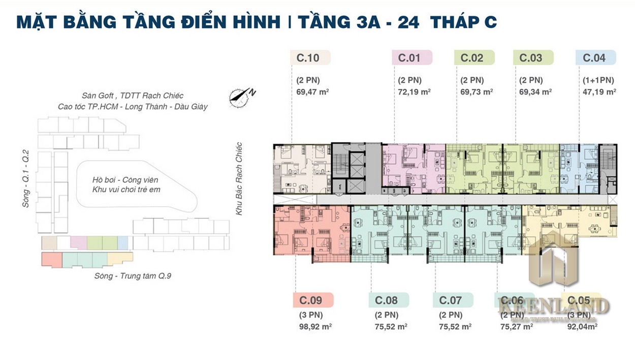 Mua bán cho thuê dự án căn hộ chung cư  Jamila Khang Điền  Quận 9 chủ đầu tư Khang Điền