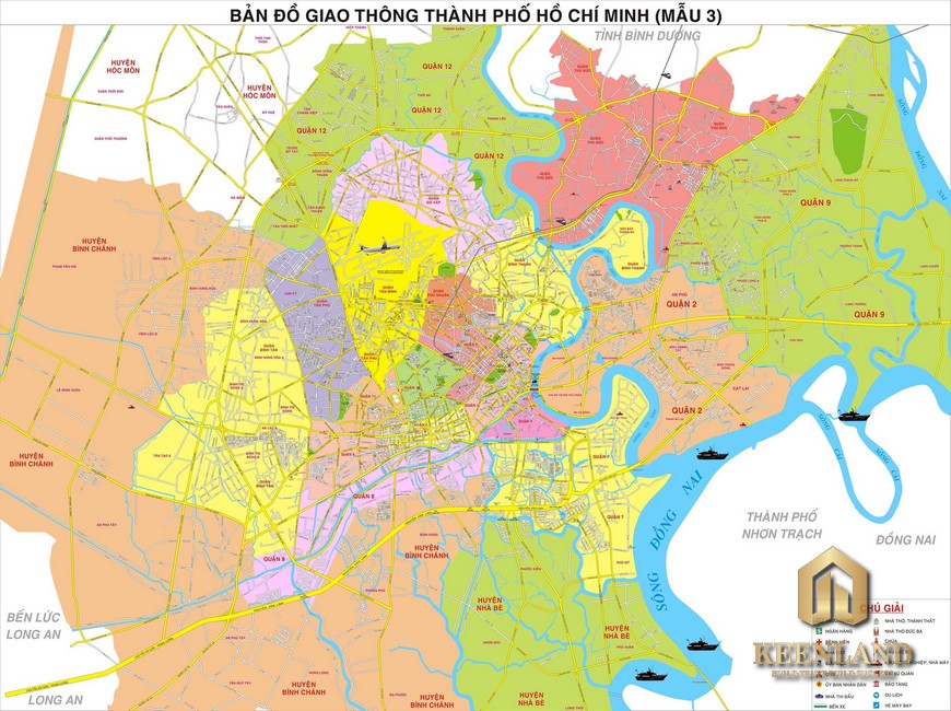 Bản Đồ Các Quận Tp Hcm Chi Tiết Nhất Update T05/2023
