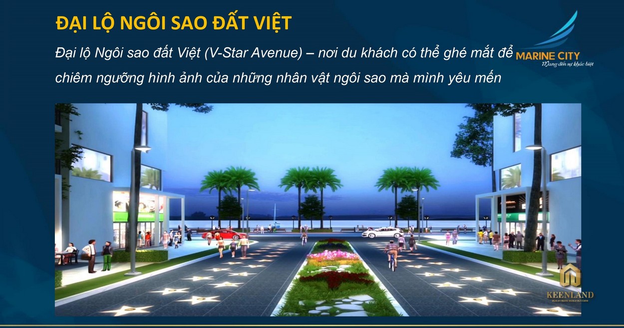 Đại lộ ngôi sao đất Việt tại Marine City