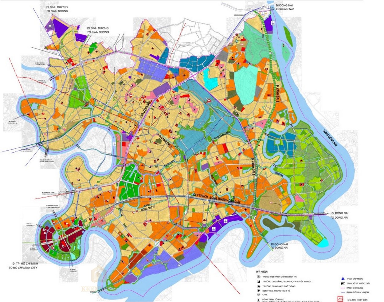 Bản đồ quy hoạch thành phố Thủ Đức