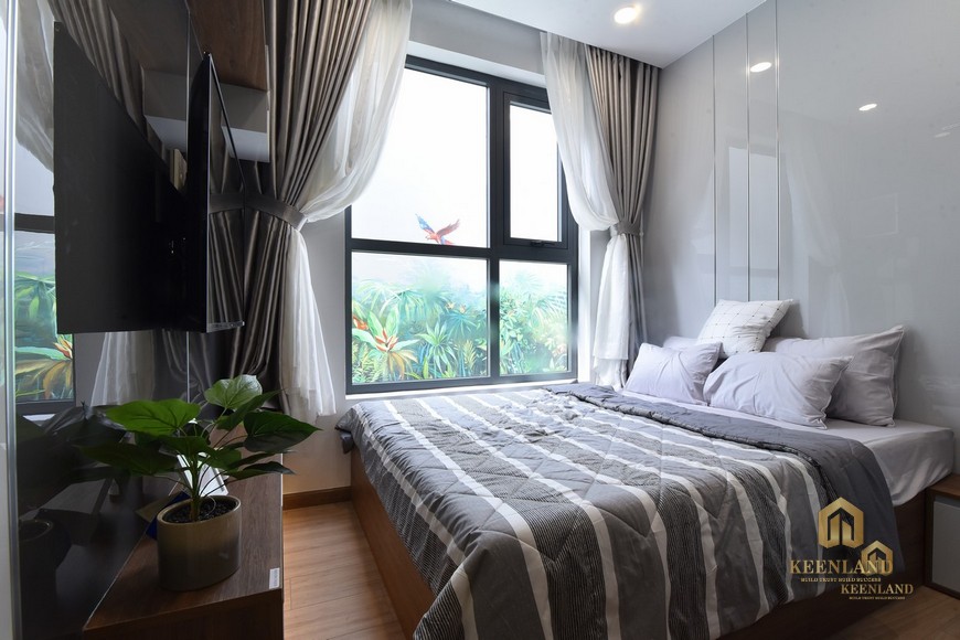Không gian phòng ngủ - Mặt bằng và thiết kế căn hộ Bcons Sala