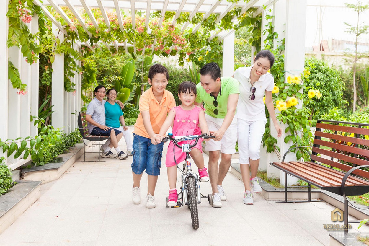 Sân vườn - Tiện ích nội khu dự án Him Lam Chợ Lớn Quận 6