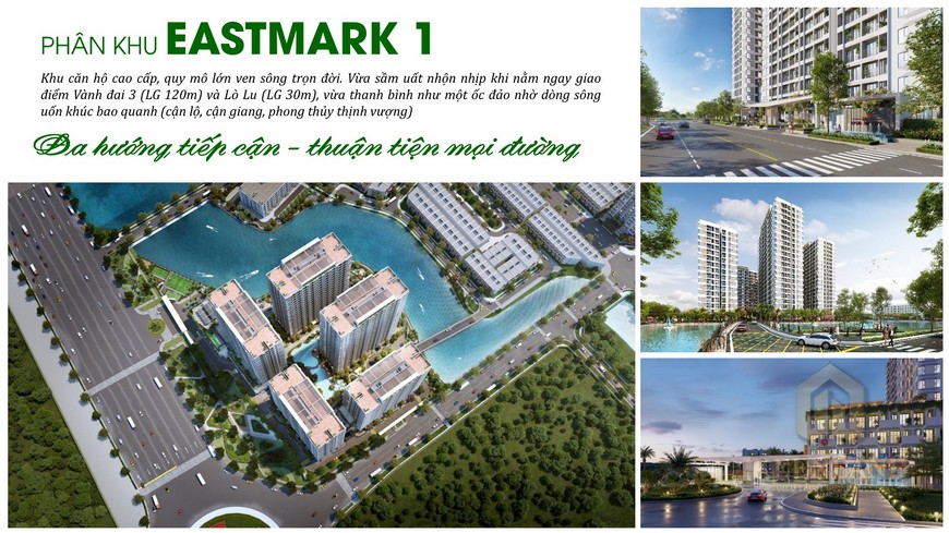 Phối cảnh dự án Mt Eastmark City - Phân khu Eastmark 1