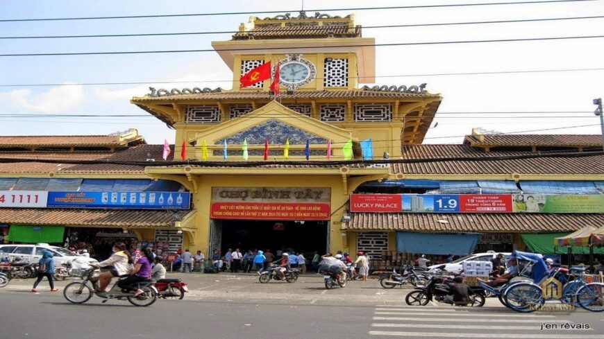 Chợ Bình Tây - Tiện ích ngoại khu dự án chung cư Ngọc Khánh Tower