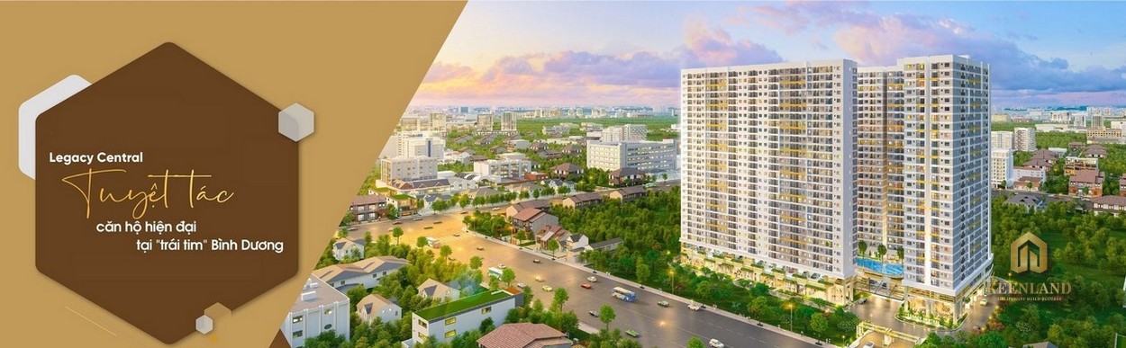 Hình ảnh dự án căn hộ Legacy Central Thuận An Bình Dương