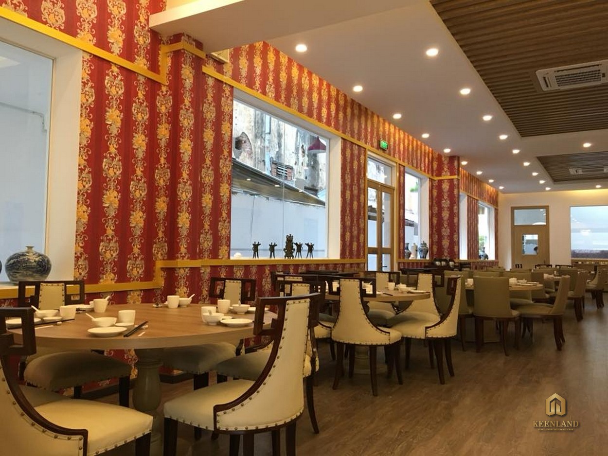 Nhà hàng Hoa - Tiện ích nội khu dự án Hùng Vương Plaza