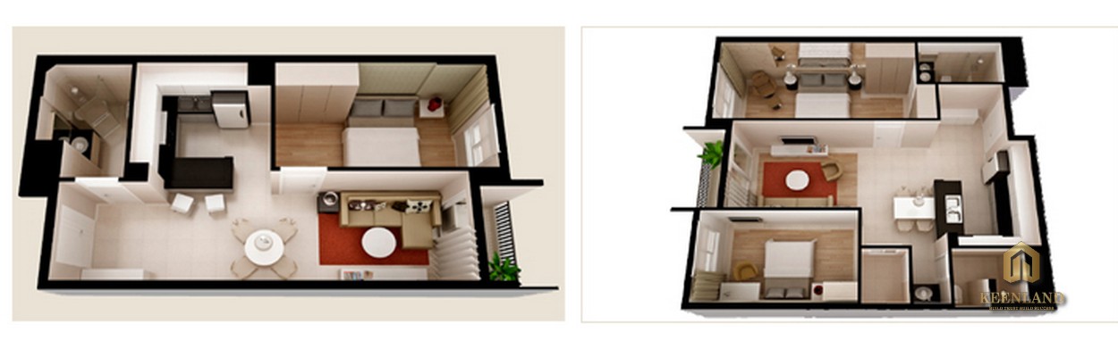Thiết kế chi tiết căn hộ Ngọc Lan Apartment Quận 7