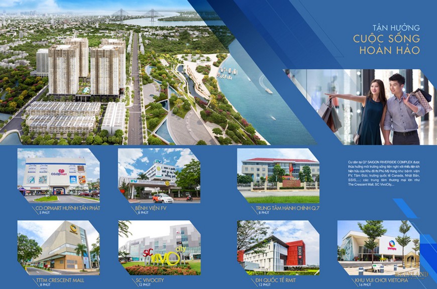 Tiện ích ngoại khu dự án Q7 Saigon Riverside Complex