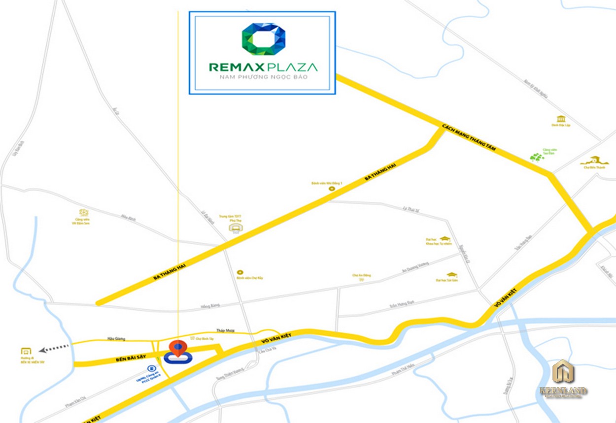 Vị trí dự án Remax Plaza
