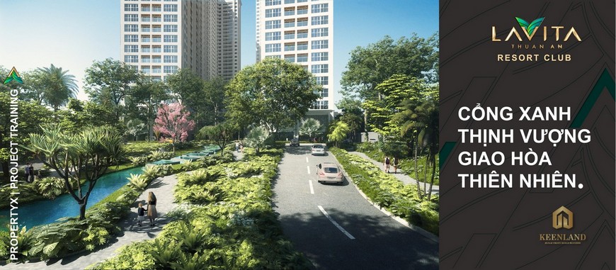 Dự án Lavita Thuận An với mong muốn kiến tạo lên một không gian xanh cho khách hàng