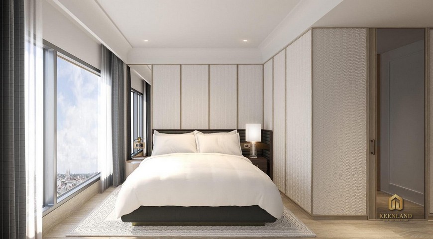 Nhà mẫu dự án Grand Marina - Phòng ngủ hiện đại