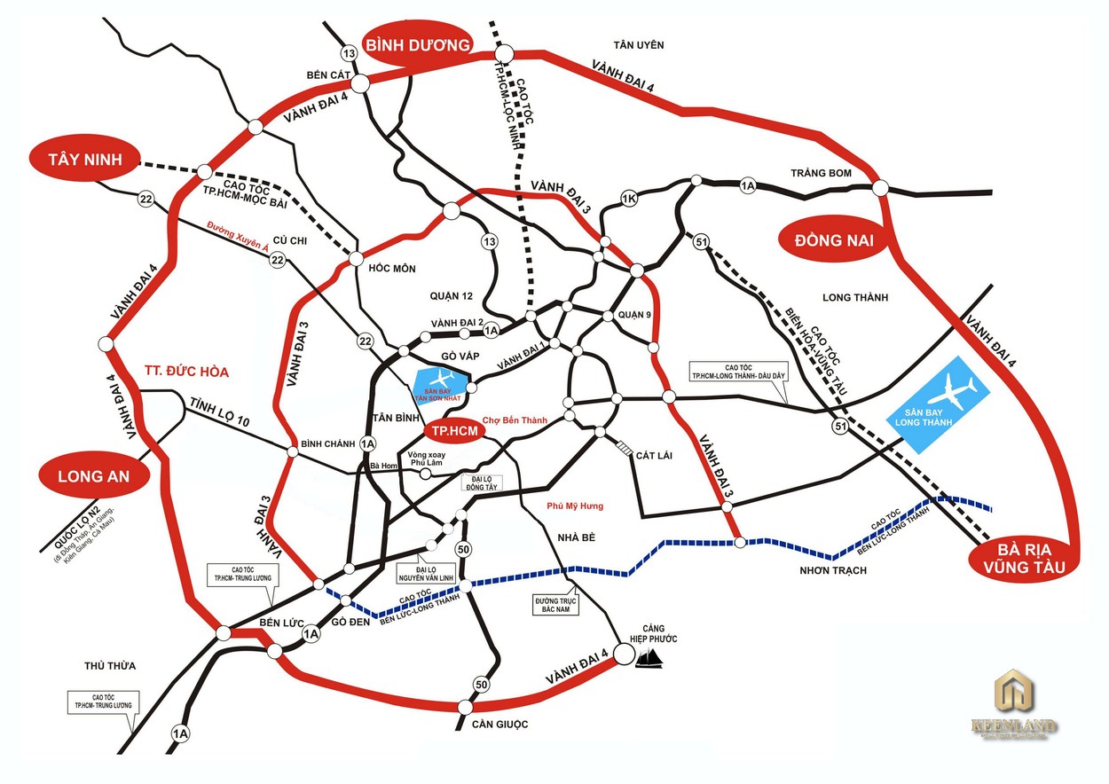 Tuyến đường Vành đai giúp tăng kết nối xung quanh Phú Đông Smart City