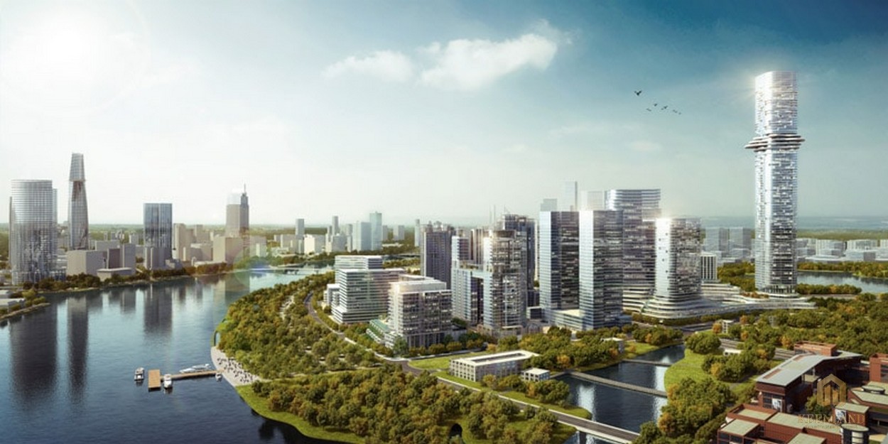 Phối cảnh dự án Empire City Thành phố Thủ Đức