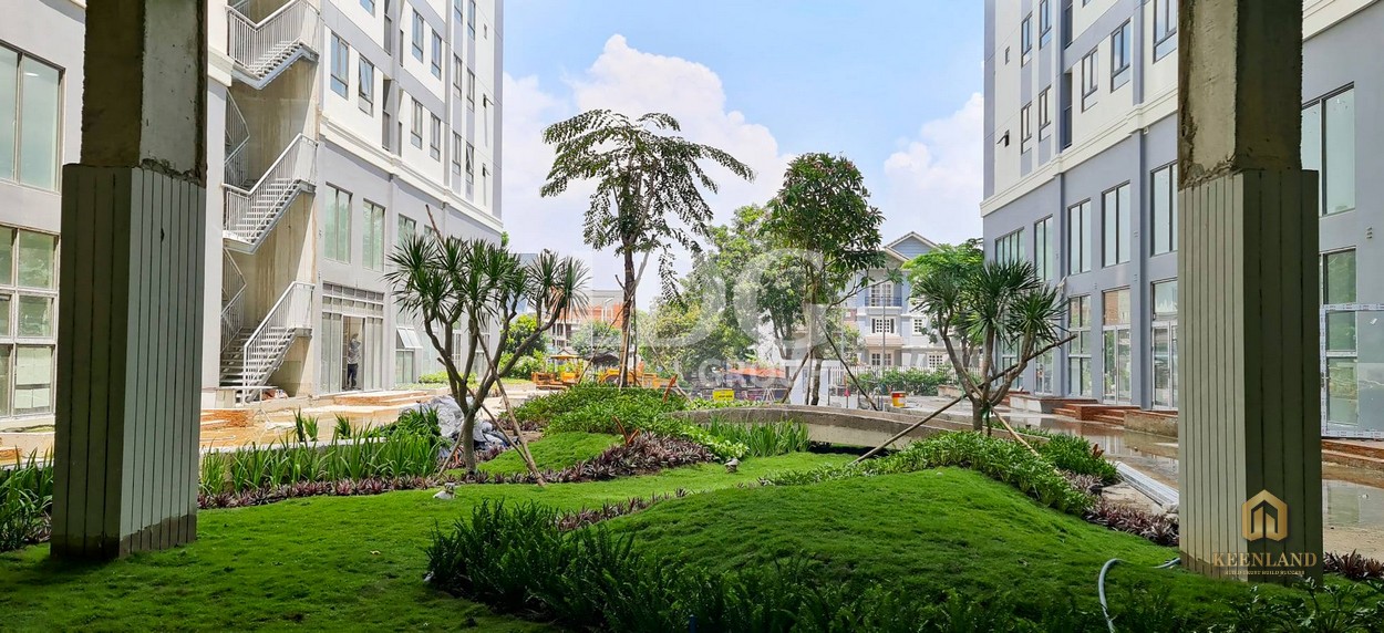 Công viên xanh tại dự án Saigon Intela