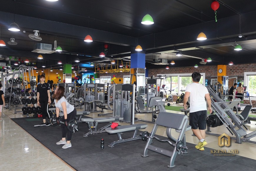 Phòng gym tại chung cư Stown Tham Lương Quận 12