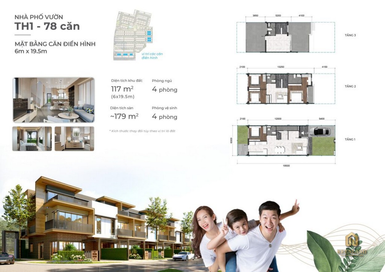 Thiết kế chi tiết Terra House 1 tại khu đô thị Izumi City Nam Long