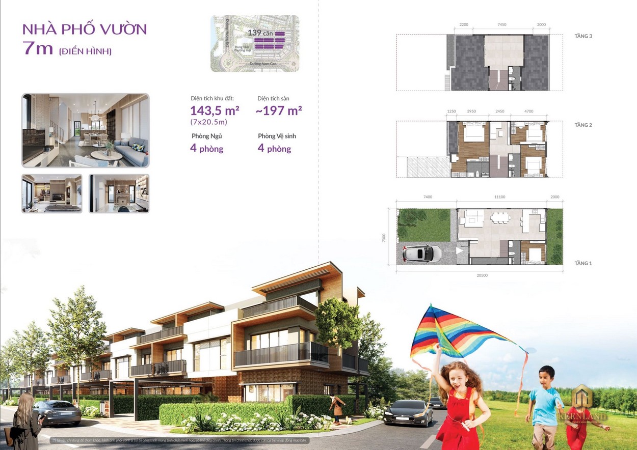 Thiết kế chi tiết Terra House 2 tại khu đô thị Izumi City Nam Long