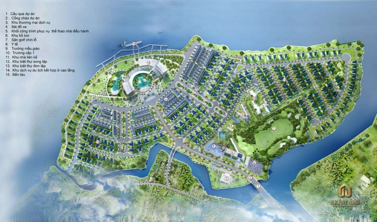 Tiện ích dự án Centria Island Đồng Nai