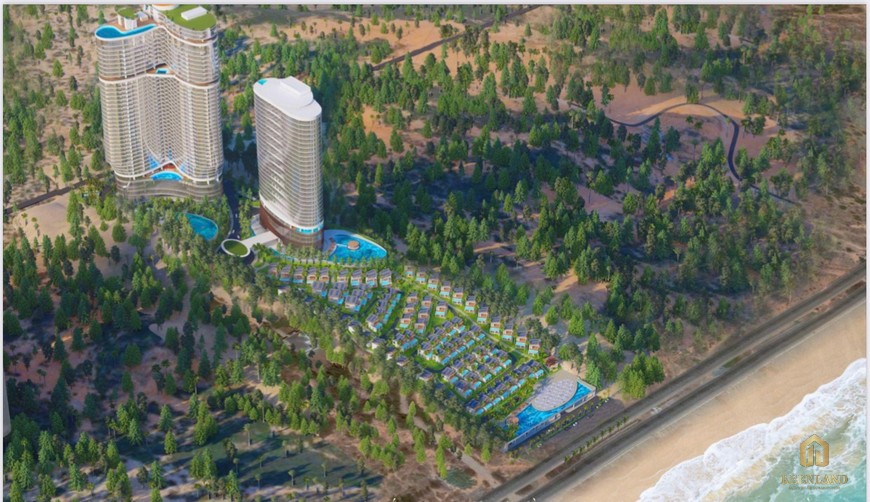 Phối cảnh dự án Aston Beach Hotel & Resorts Phan Thiết