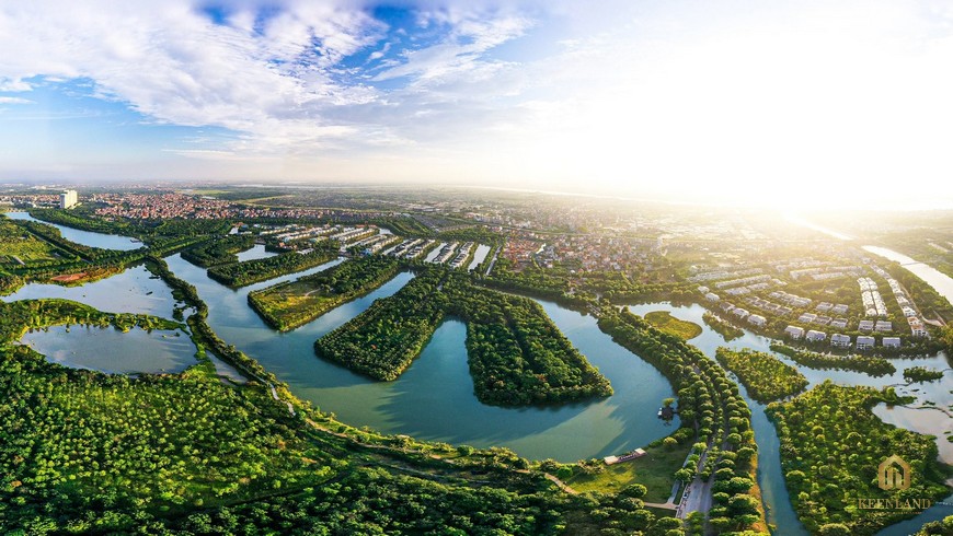 Phối cảnh tổng thể dự án Ecopark Nhơn Trạch Đồng Nai