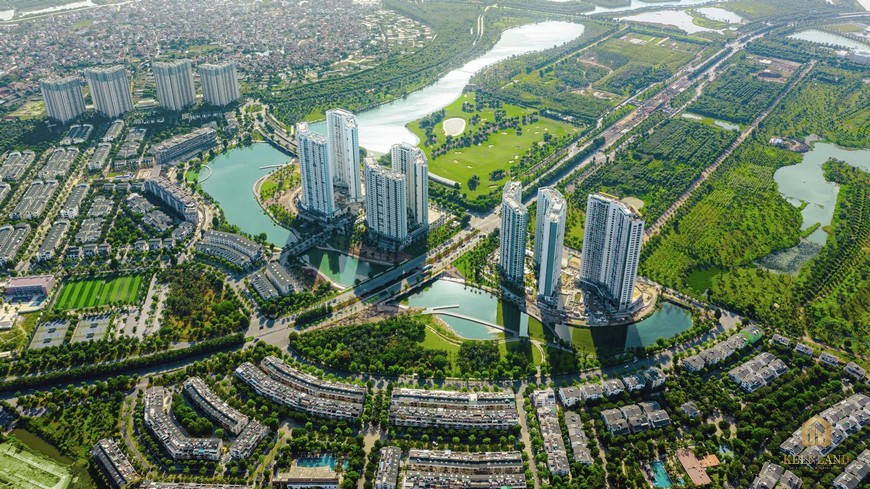 Phối cảnh tổng thể dự án Ecopark Nhơn Trạch Đồng Nai