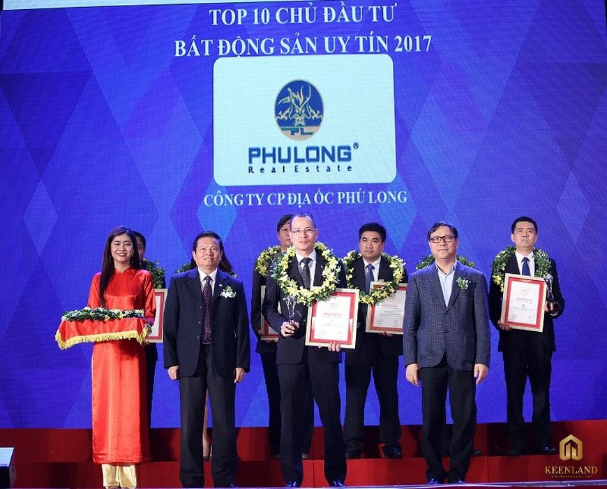 Công ty Địa Ốc Phú Long lọt top 10 công ty BĐS uy tín