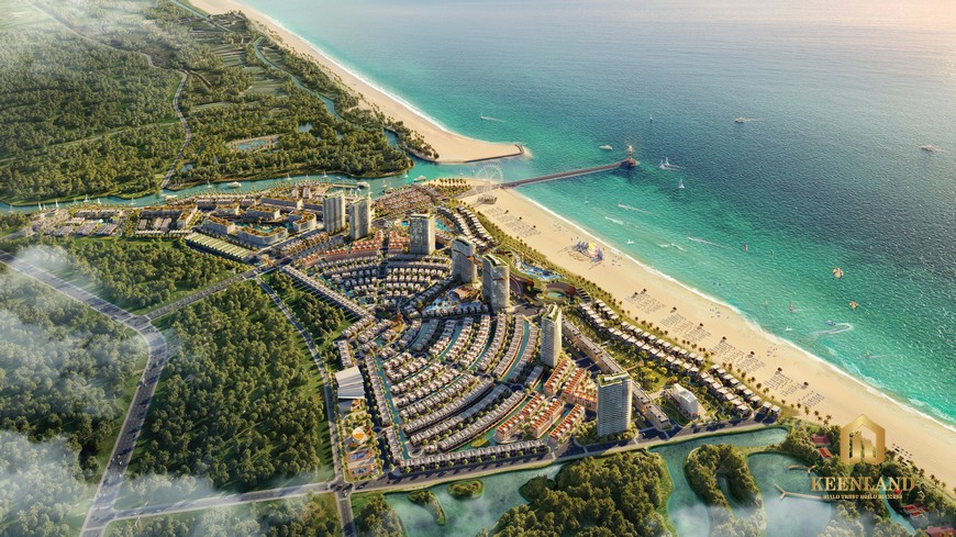 Phối cảnh dự án condotel Venezia Beach Bình Châu Hồ Tràm