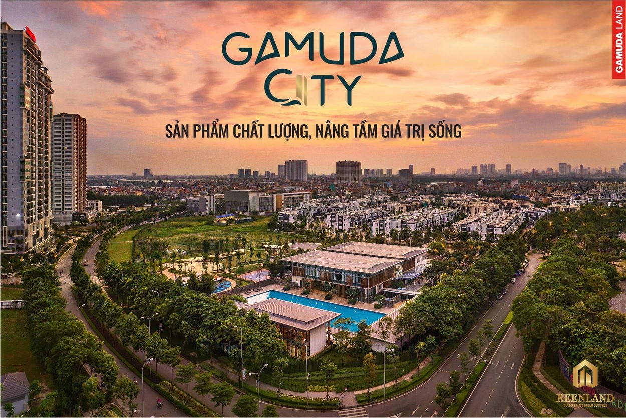 Phối cảnh dự án Gamuda City