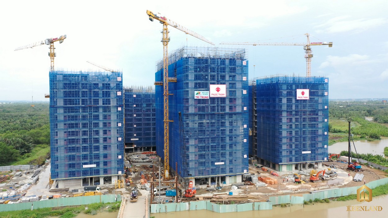 Tiến độ xây dựng dự án căn hộ MT Eastmark City Điền Phúc Thành tháng 09/2023