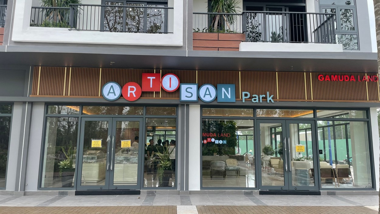 Nhà mẫu Artisan Park đã đi vào hoạt động