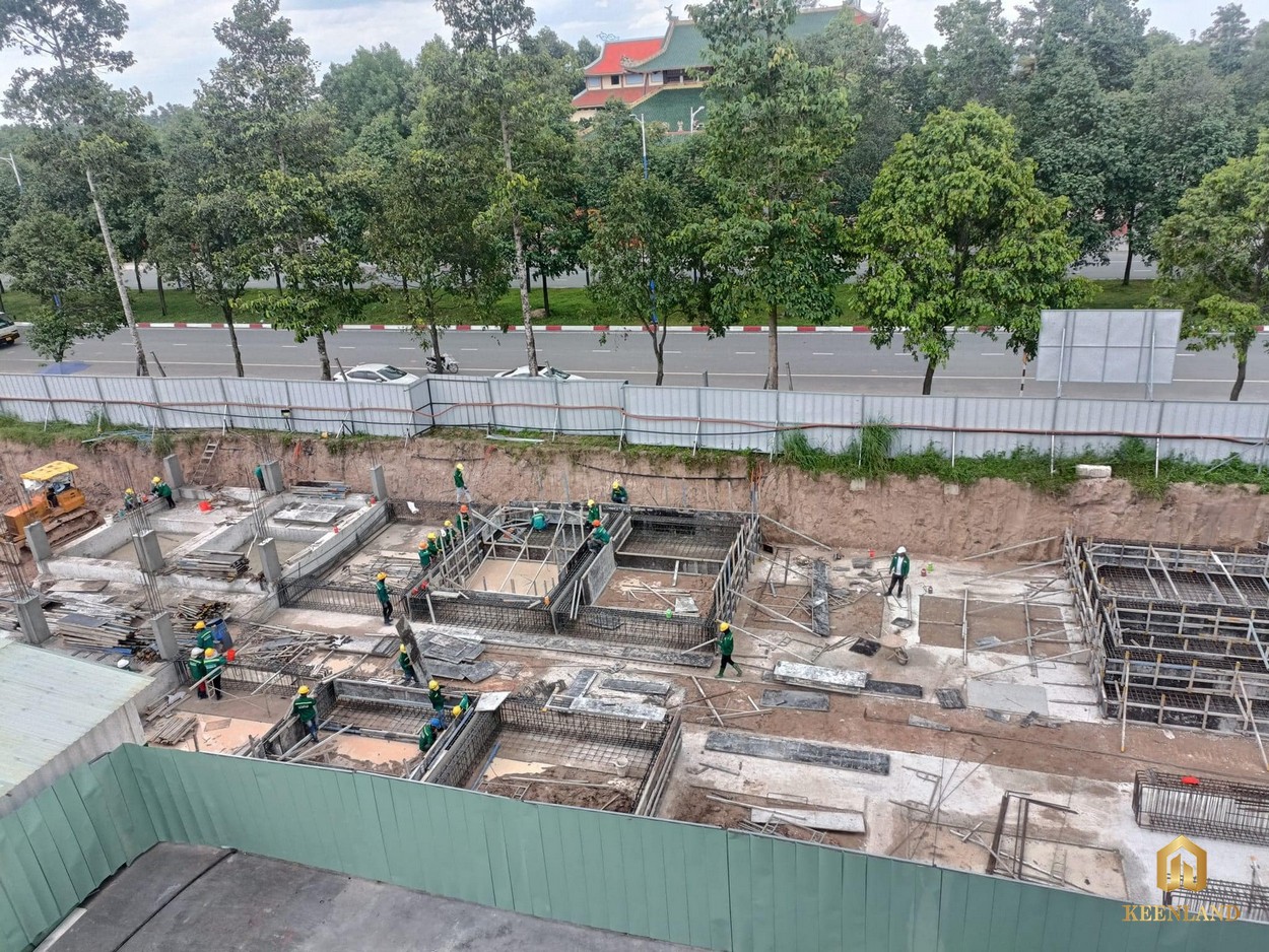 Tiến độ xây dựng nhà phố Artisan Park Bình Dương tháng 09/2023