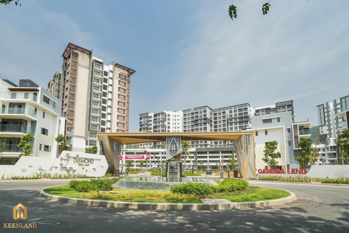 Phối cảnh thực dự án Diamond Brilliant - Khu đô thị Celadon City Tân Phú