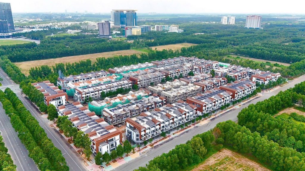 Tiến độ xây dựng thực tế nhà phố Artisan Park Gamuda Land
