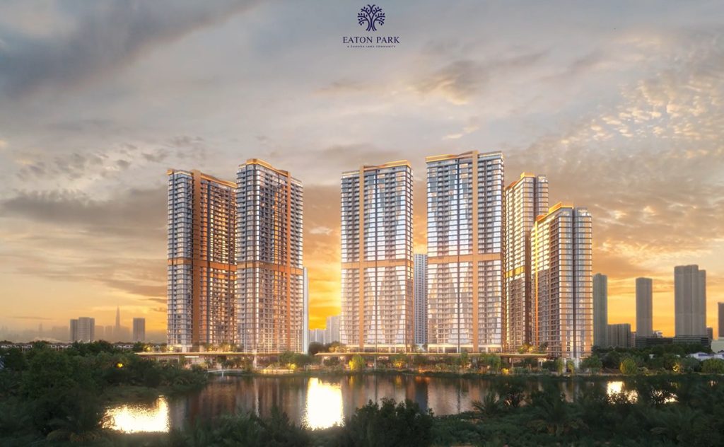 Phối cảnh tổng thể dự án căn hộ Eaton Park