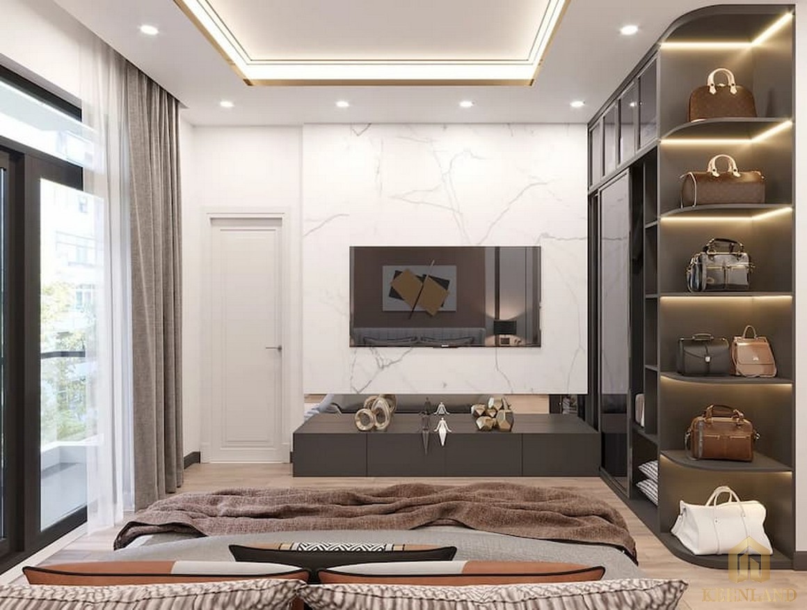 Phòng khách dự án căn hộ Fives Seasons Homes Vũng Tàu
