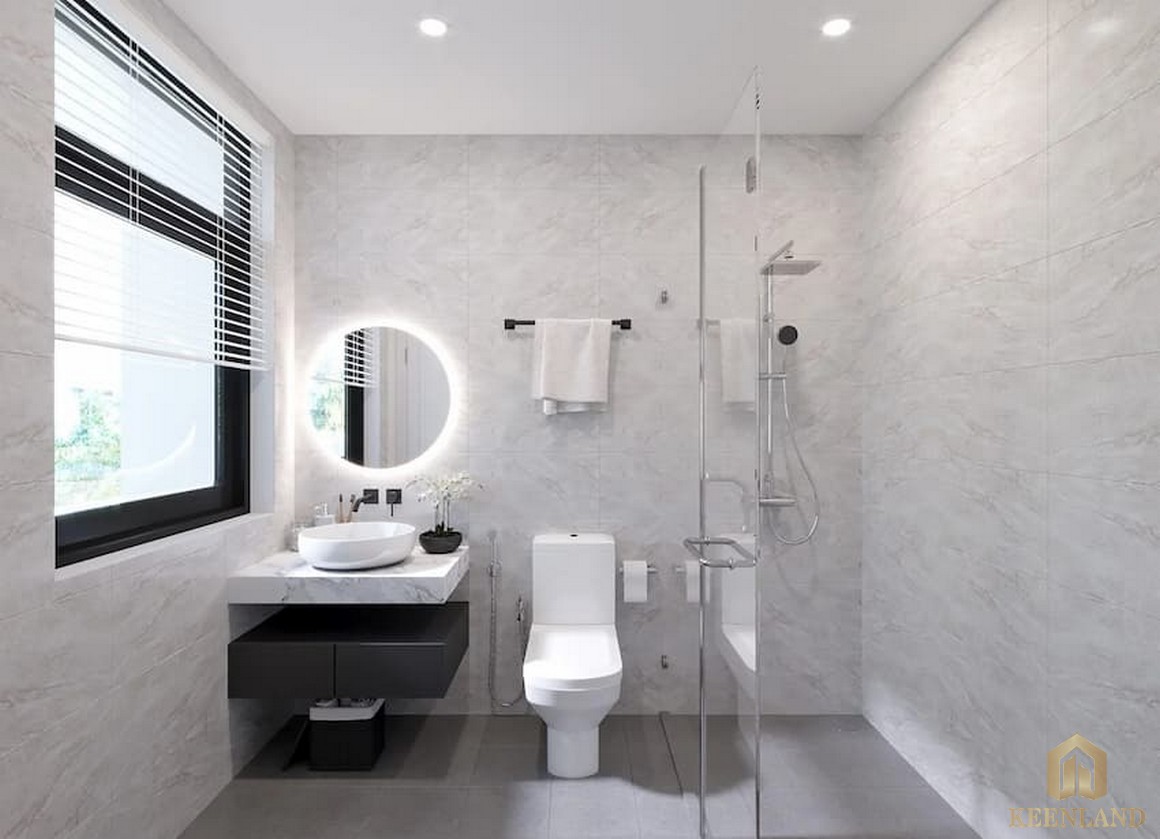 Phòng tắm dự án căn hộ Fives Seasons Homes Vũng Tàu