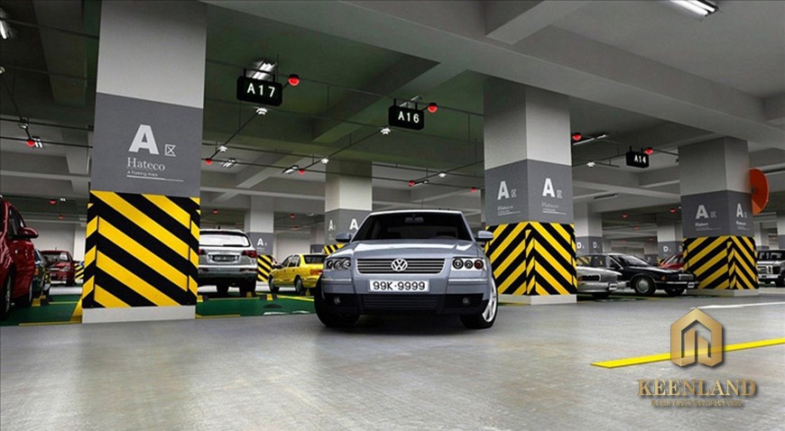 Bãi đỗ xe chung cư