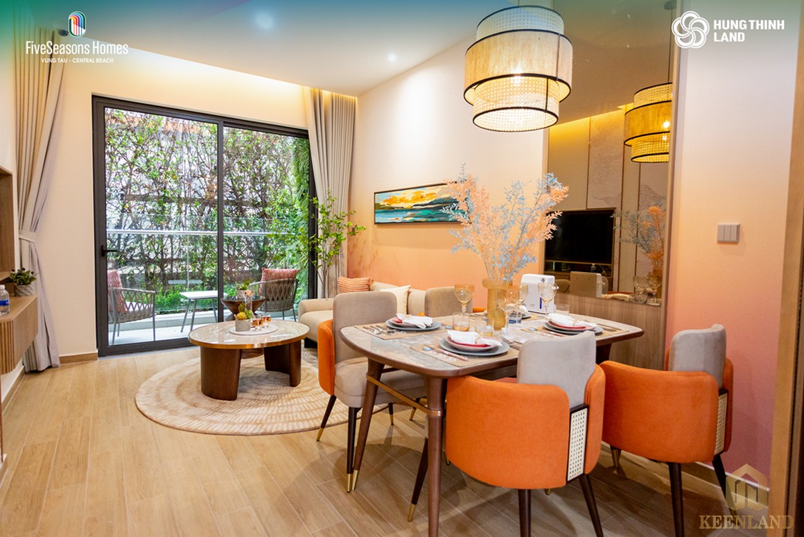 Phòng bếp dự án căn hộ Fives Seasons Homes Vũng Tàu