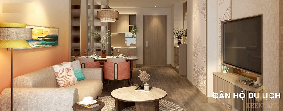 Phòng khách dự án căn hộ Fives Seasons Homes Vũng Tàu