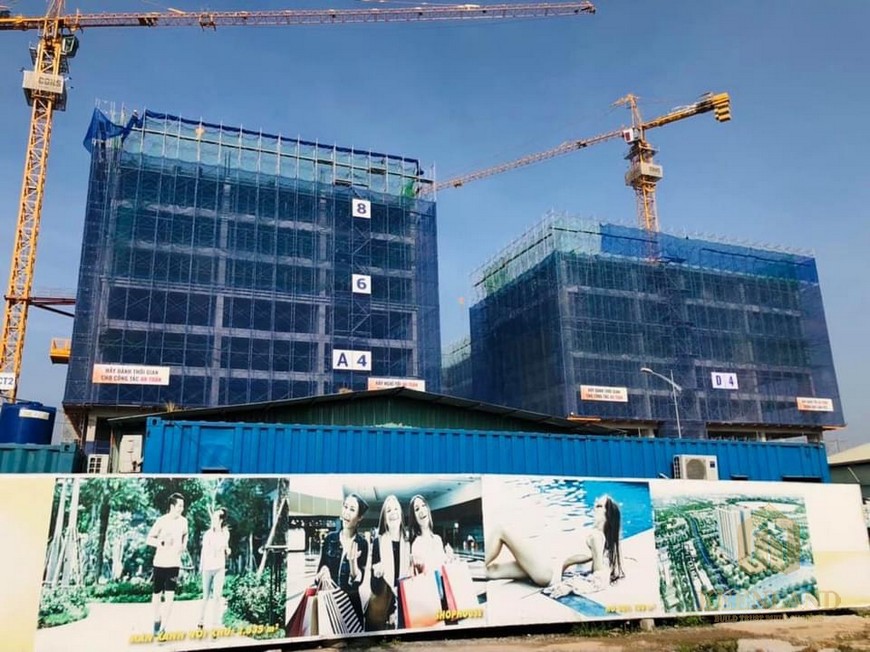 Tiến độ xây dựng dự án bcons plaza bình dương
