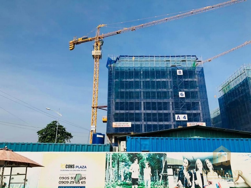 Tiến độ xây dựng dự án bcons plaza bình dương