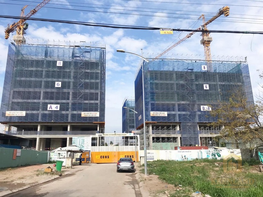 Tiến độ xây dựng dự án bcons plaza