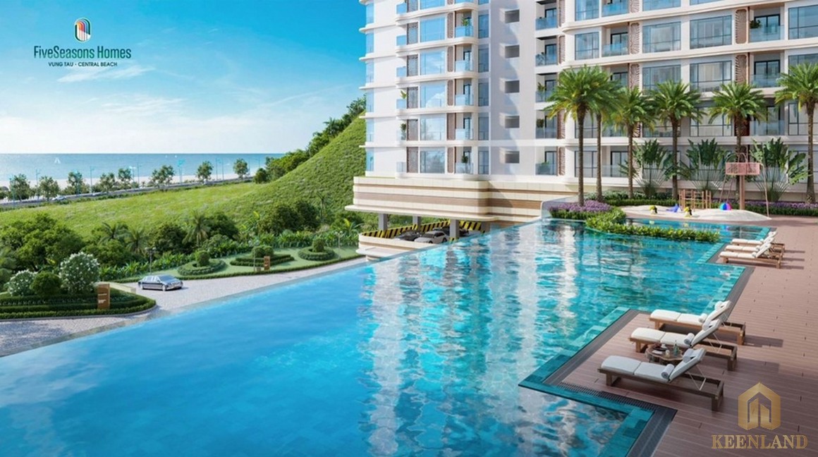 Hồ bơi vô cực dự án Five Seasons Homes