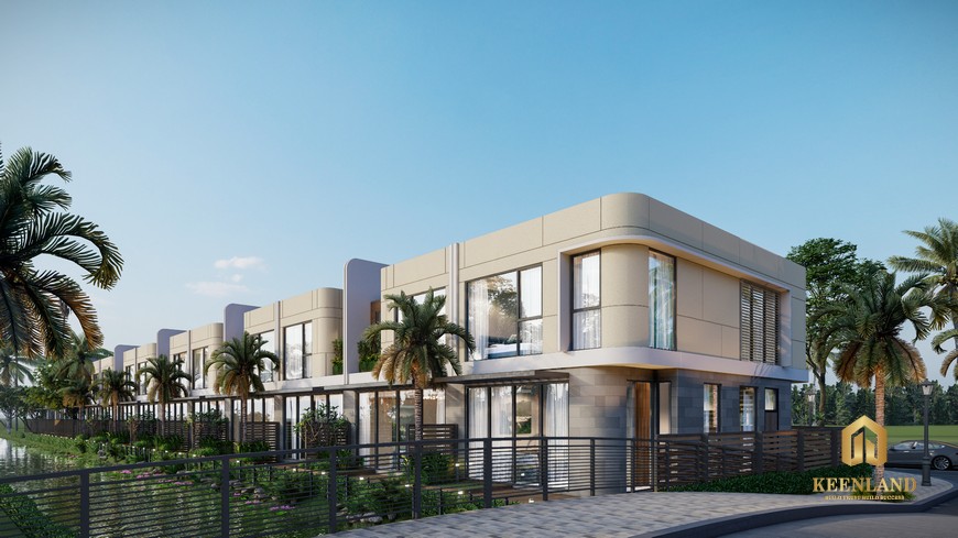Phối cảnh Thiết kế Nhà phố Garden House Venezia Beach