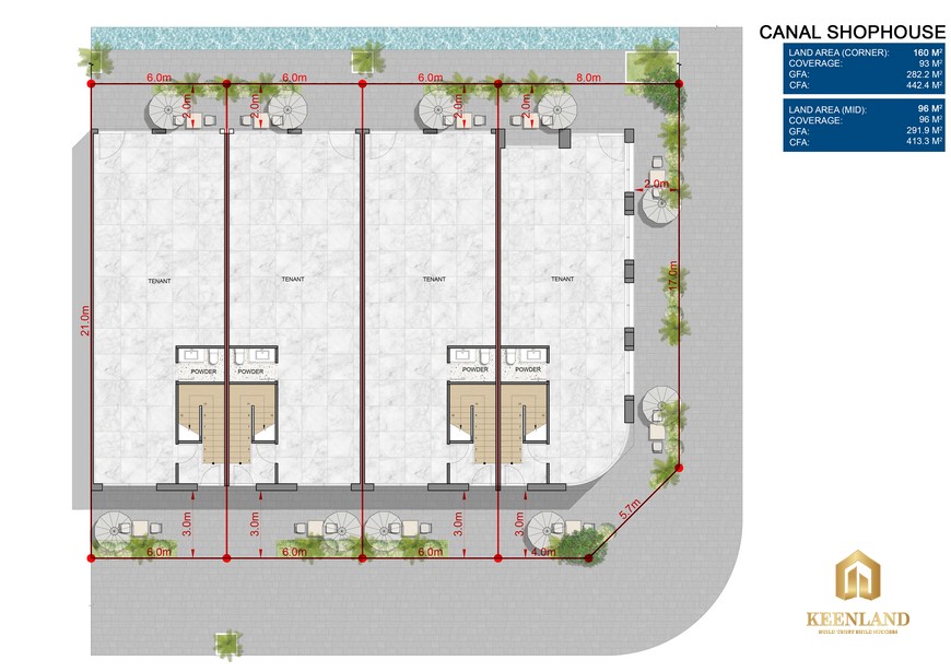 Thiết kế Shophouse Venezia Beach Hồ Tràm